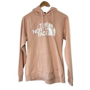 The North Face Pink Hooded Sweatshirt Hoodie Women's Large SOFT